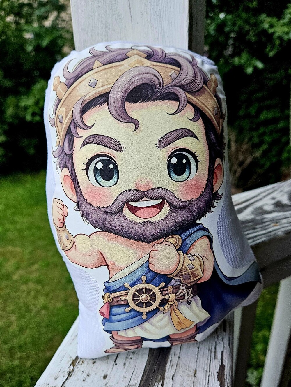 Odysseus, The Oddyssey Pillow Pal. New.